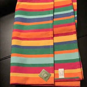 Multicolor Stripe Table Runner